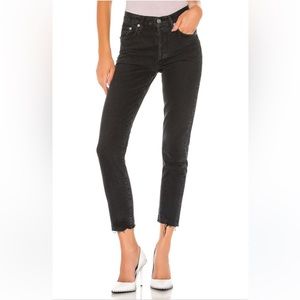 AGOLDE Jamie High Rise Classic in Compass Jeans size 27